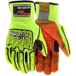 MCR Safety FF2931 Mechanics Glove Cut Resistant A5 With Impact level 2